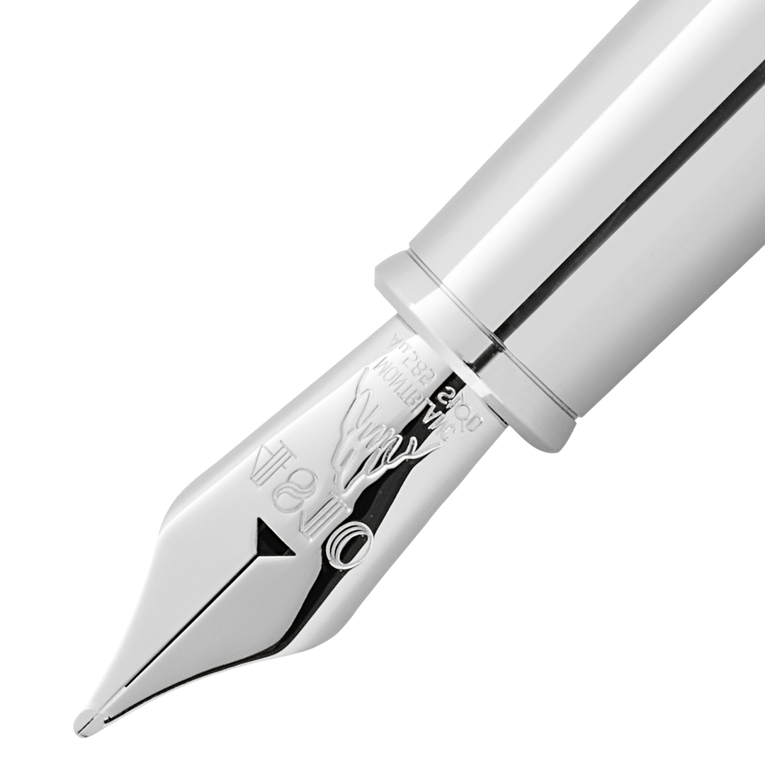 MONTBLANC HERITAGE ROUGE ET NOIR BABY SPECIAL EDITION CORAL-COLOURED FOUNTAIN PEN