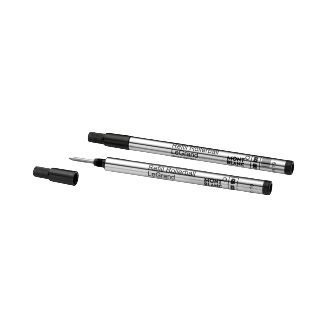2 ROLLERBALL LEGRAND REFILLS BROAD MYSTERY BLACK