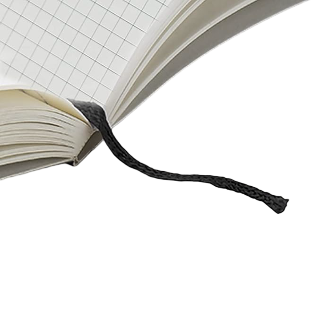 MyPaperClip Executive Series Checked Line Notebook 192 Pages 127 x 210 mm ESP192M-C Yellow