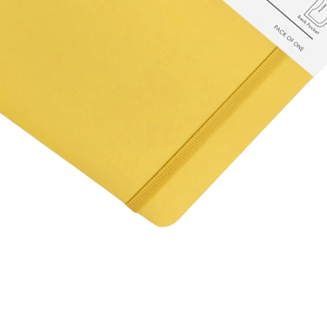 myPAPERCLIP Executive Series Notebook, Large (165 x 241 mm, 6.5 x 9.5 in.) Ruled, ESX192L-R Yellow