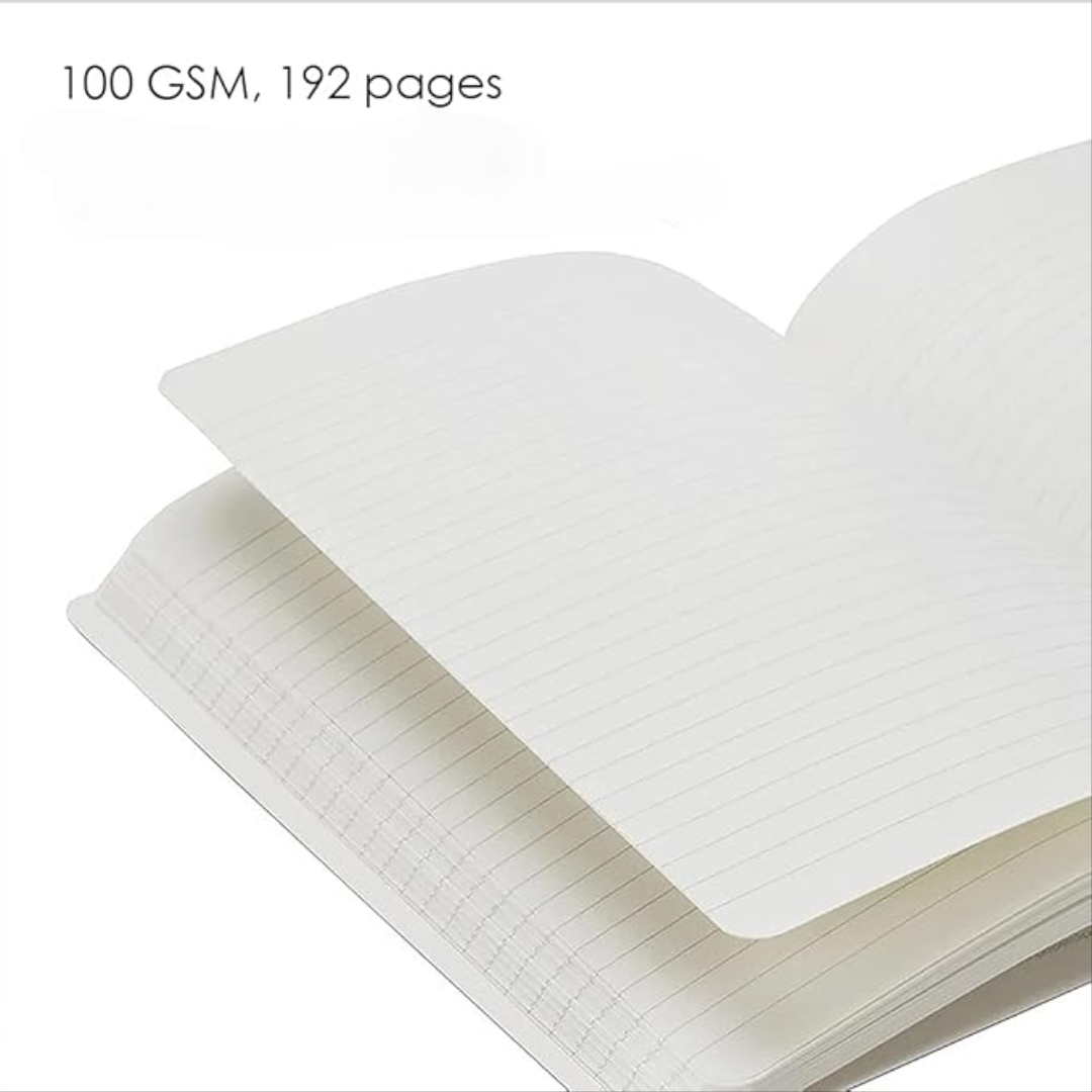 myPAPERCLIP Note Book, Signature Series, A5, (148 x 210 mm, 5.83 x 8.27 in.), Ruled, Green (SSPU192A5-R Green)