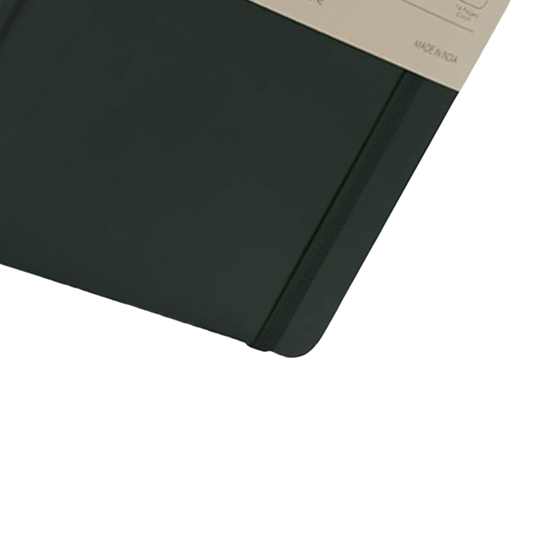 myPAPERCLIP Note Book, Signature Series, A5, (148 x 210 mm, 5.83 x 8.27 in.), Ruled, Green (SSPU192A5-R Green)