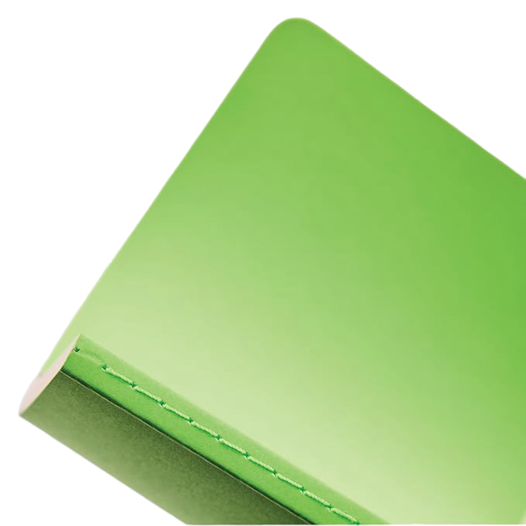 myPAPERCLIP NeoBasic A5 Ruled Notebook | 80 GSM, 192 Pages | 250 GSM Soft Card Cover | A5 (5.83" x 8.27") | Writing, Journaling, School & Office Use | Green