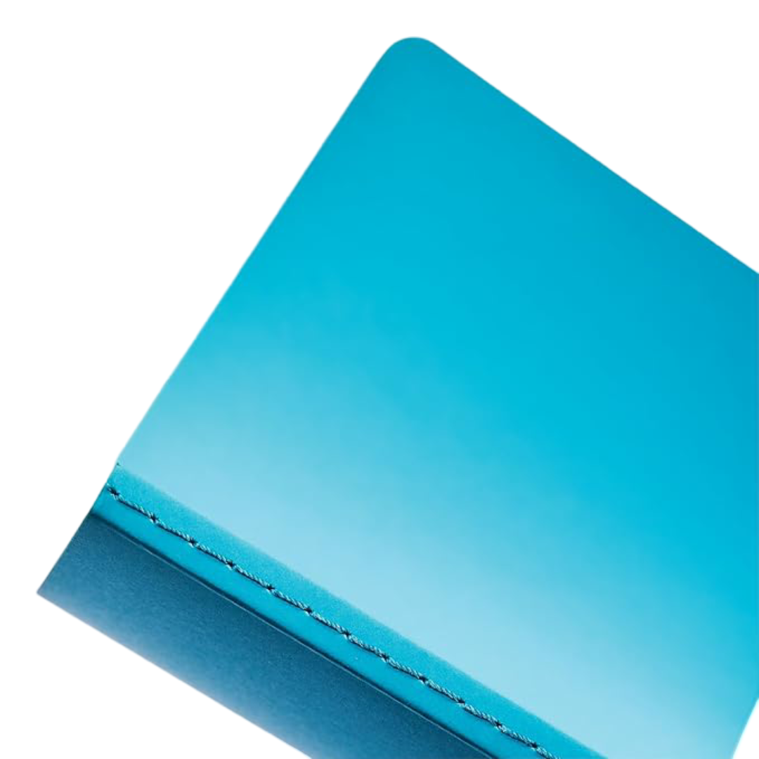 myPAPERCLIP NeoBasic A5 Ruled Notebook | 80 GSM, 192 Pages | 250 GSM Soft Card Cover | A5 (5.83" x 8.27") | Writing, Journaling, School & Office Use | Light Blue