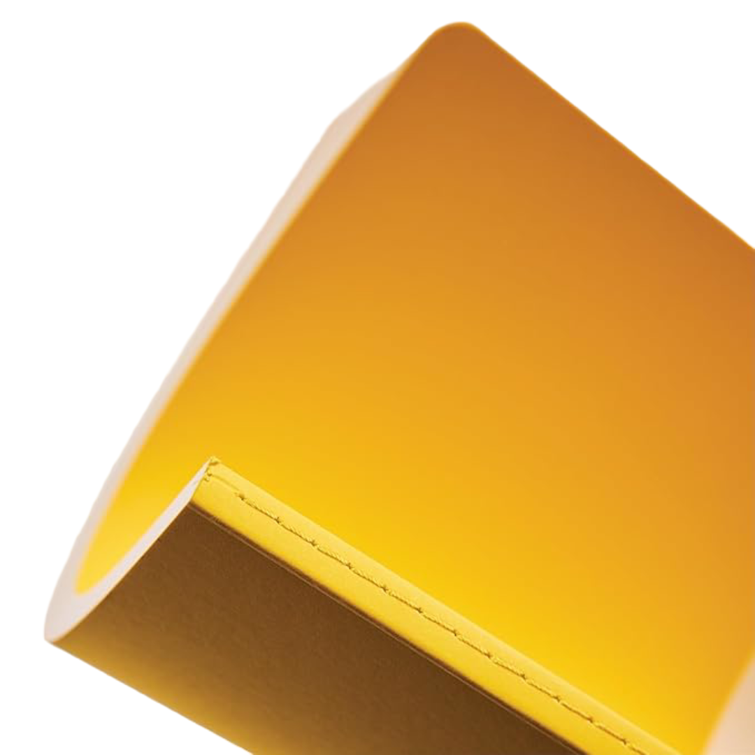 myPAPERCLIP NeoBasic A5 Ruled Notebook | 80 GSM, 192 Pages | 250 GSM Soft Card Cover | A5 (5.83" x 8.27") | Writing, Journaling, School & Office Use | Yellow
