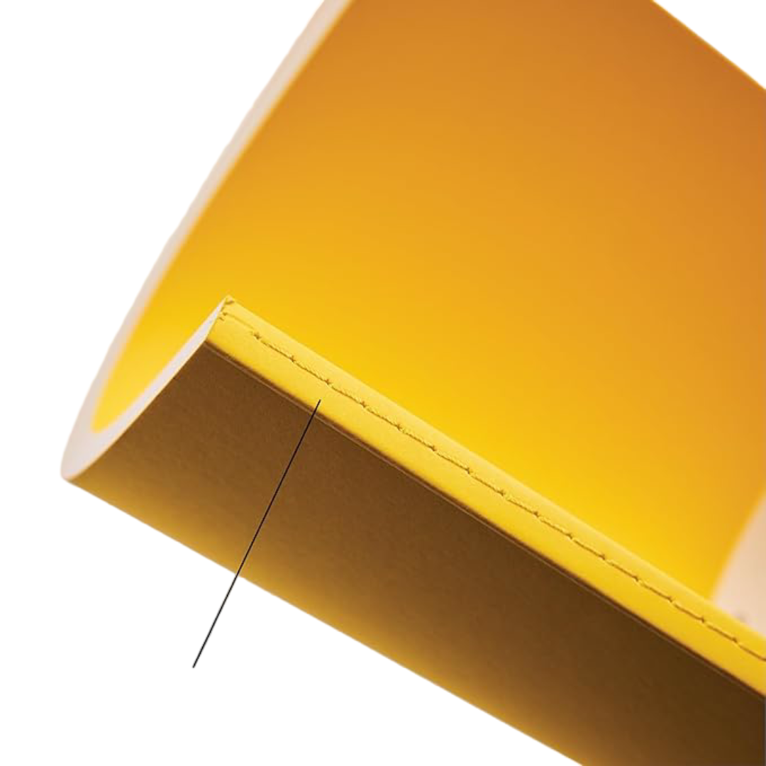 myPAPERCLIP NeoBasic Unruled B5 Notebook | 80 GSM, 160 Pages | 250 GSM Soft Card Cover | B5 (6.93" x 9.84") | Centre Thread Sewn Binding | Writing, Journaling, School & Office Use | Yellow