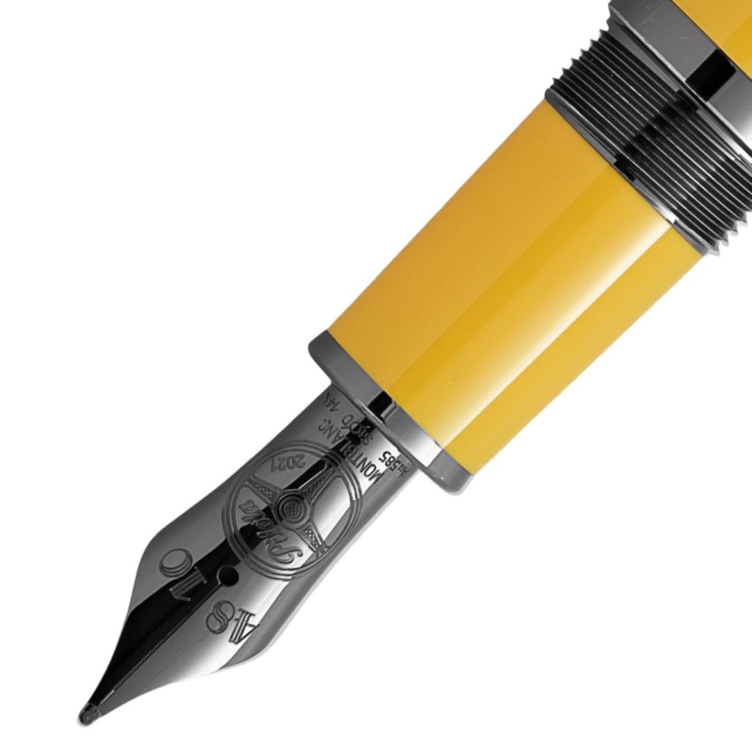 GREAT CHARACTERS ENZO FERRARI SPECIAL EDITION GIALLO MODENA FOUNTAIN PEN F