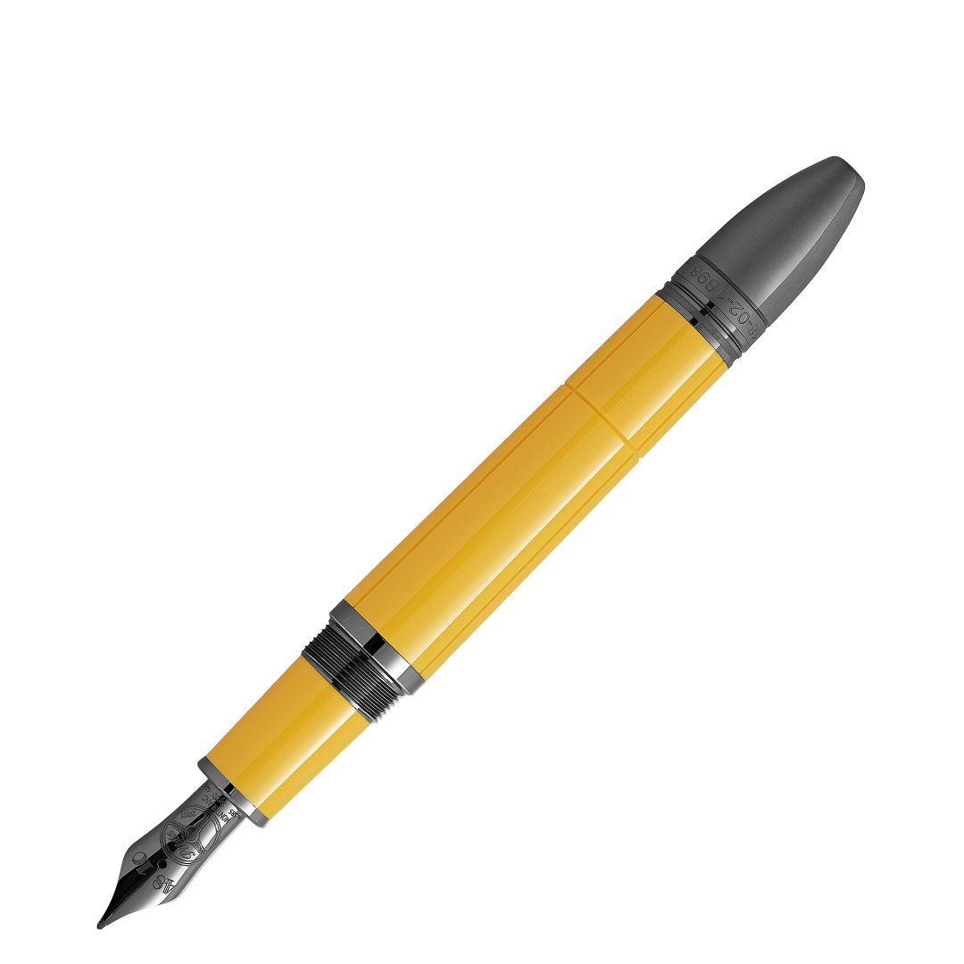 GREAT CHARACTERS ENZO FERRARI SPECIAL EDITION GIALLO MODENA FOUNTAIN PEN F