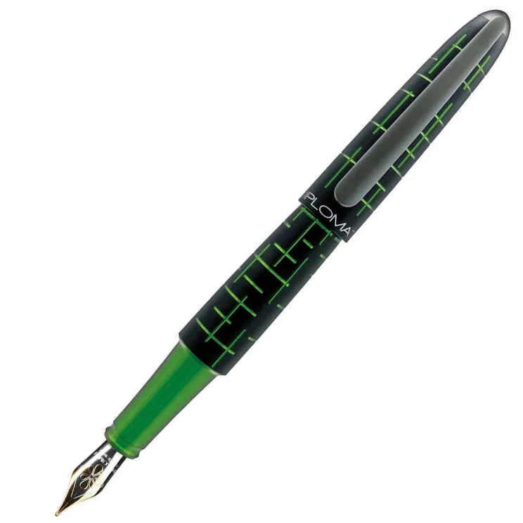 Diplomat Elox Matrix 14K Gold Fountain Pen Fine