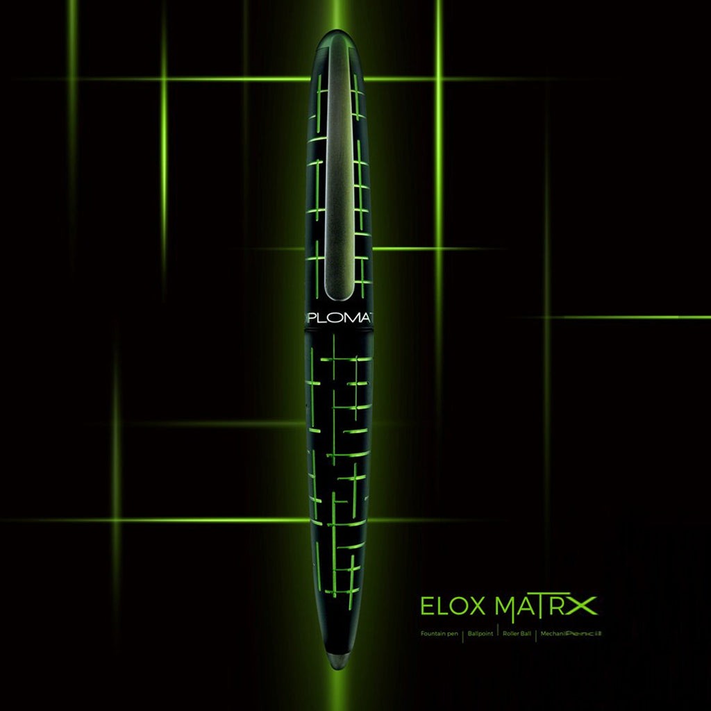 Diplomat Elox Matrix Fountain Pen Broad