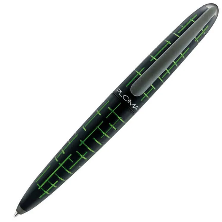Diplomat Elox Matrix Black/Green Ballpoint Pen