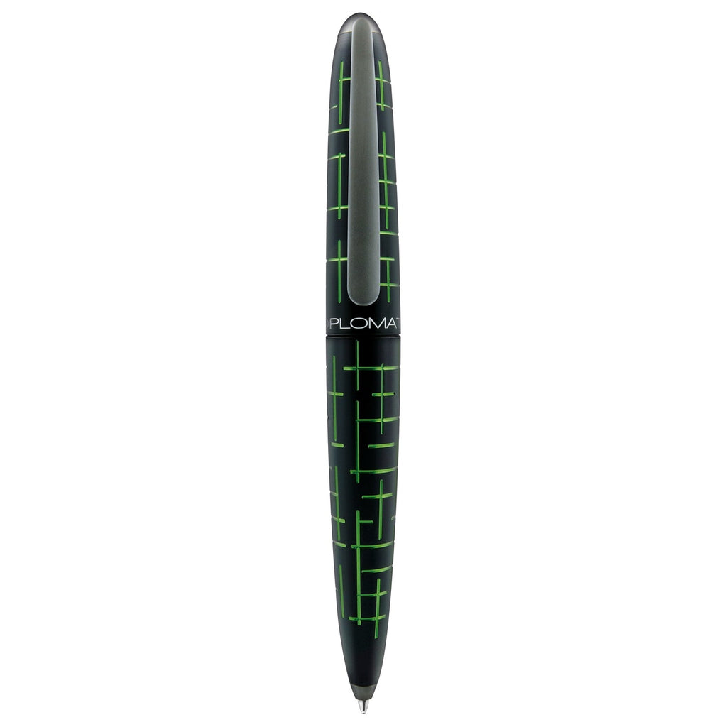 Diplomat Elox Matrix Black/Green Mechanical Pencil (0.7 MM) D40363050