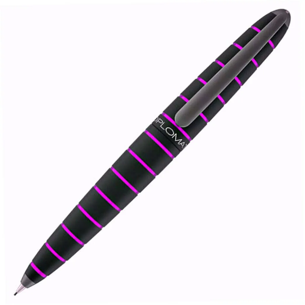 Diplomat Elox Black/Purple Mechanical Pencil (0.7 MM)