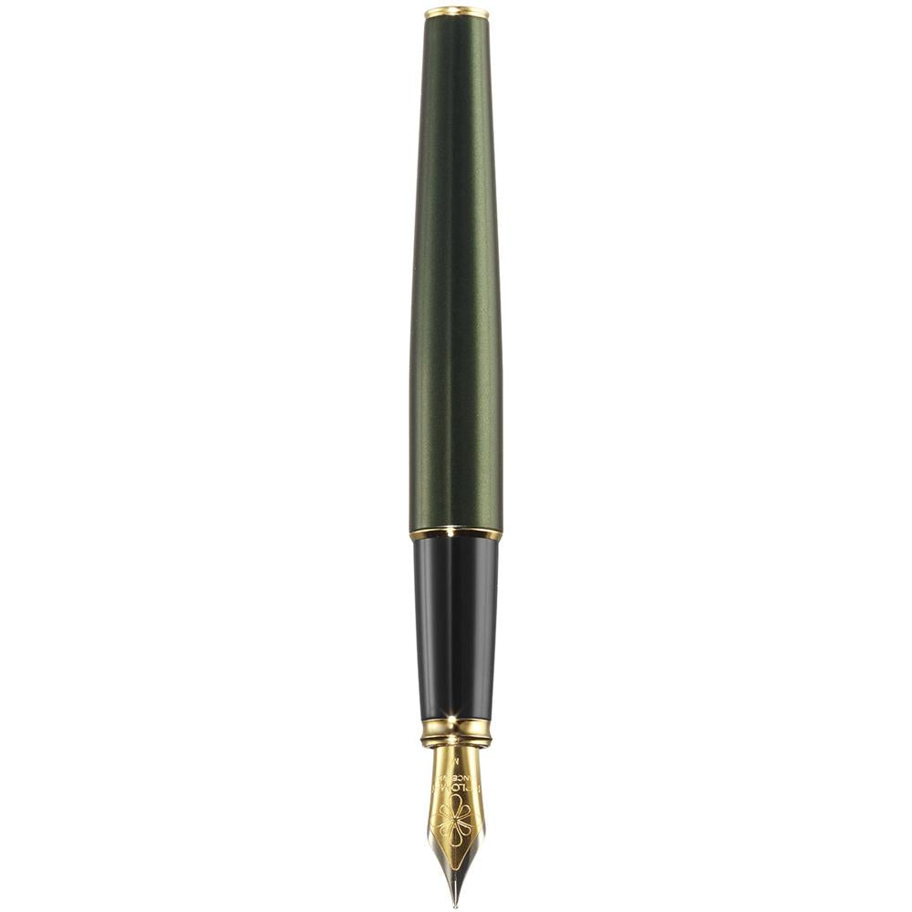 Diplomat Excellence A2 Evergreen/Gold Fountain Pen Extra Fine