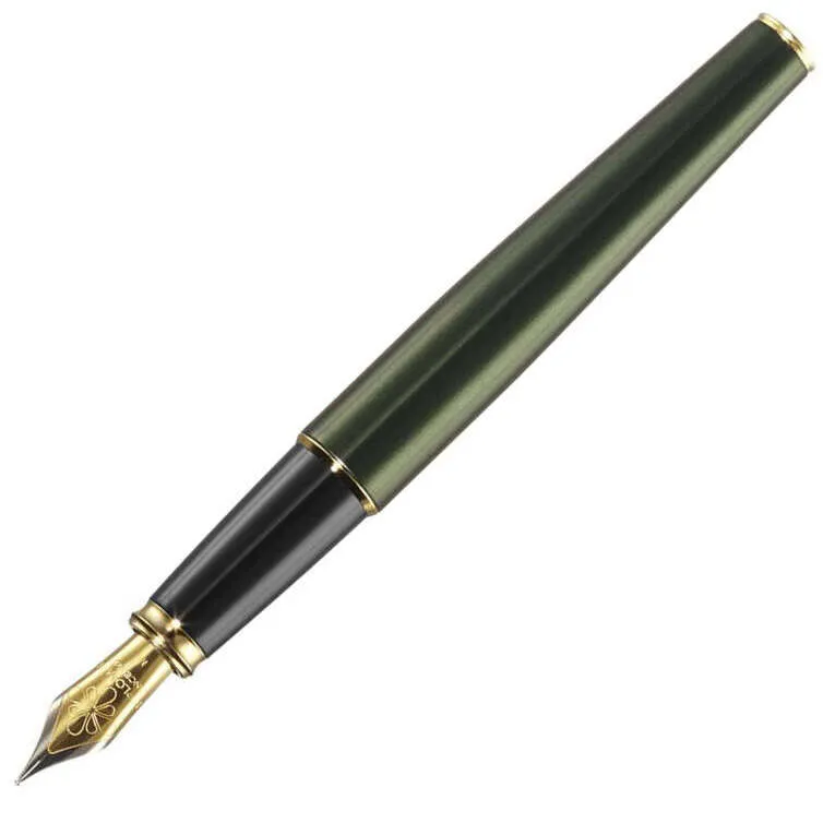 Diplomat Excellence A2 Evergreen/Gold Fountain Pen Medium