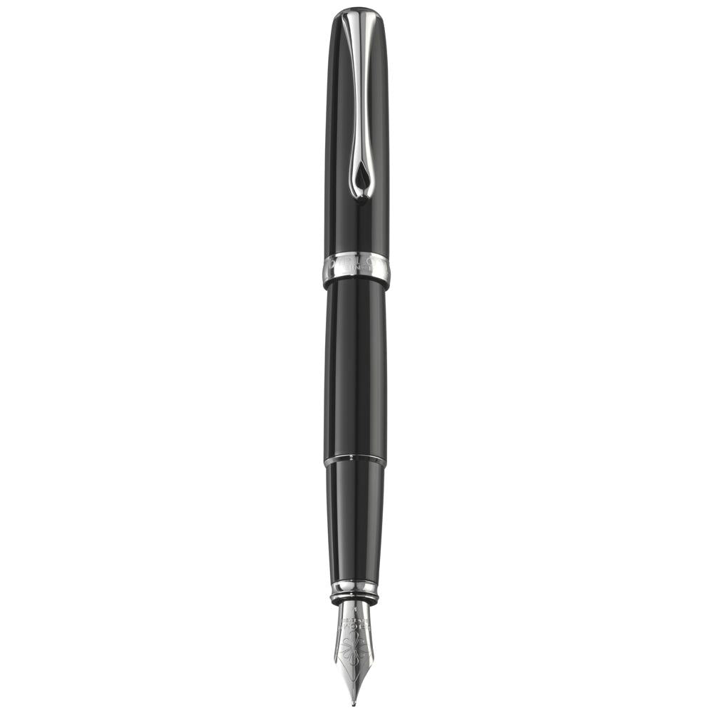 Diplomat Excellence A2 Black Lacquer Fountain Pen Fine