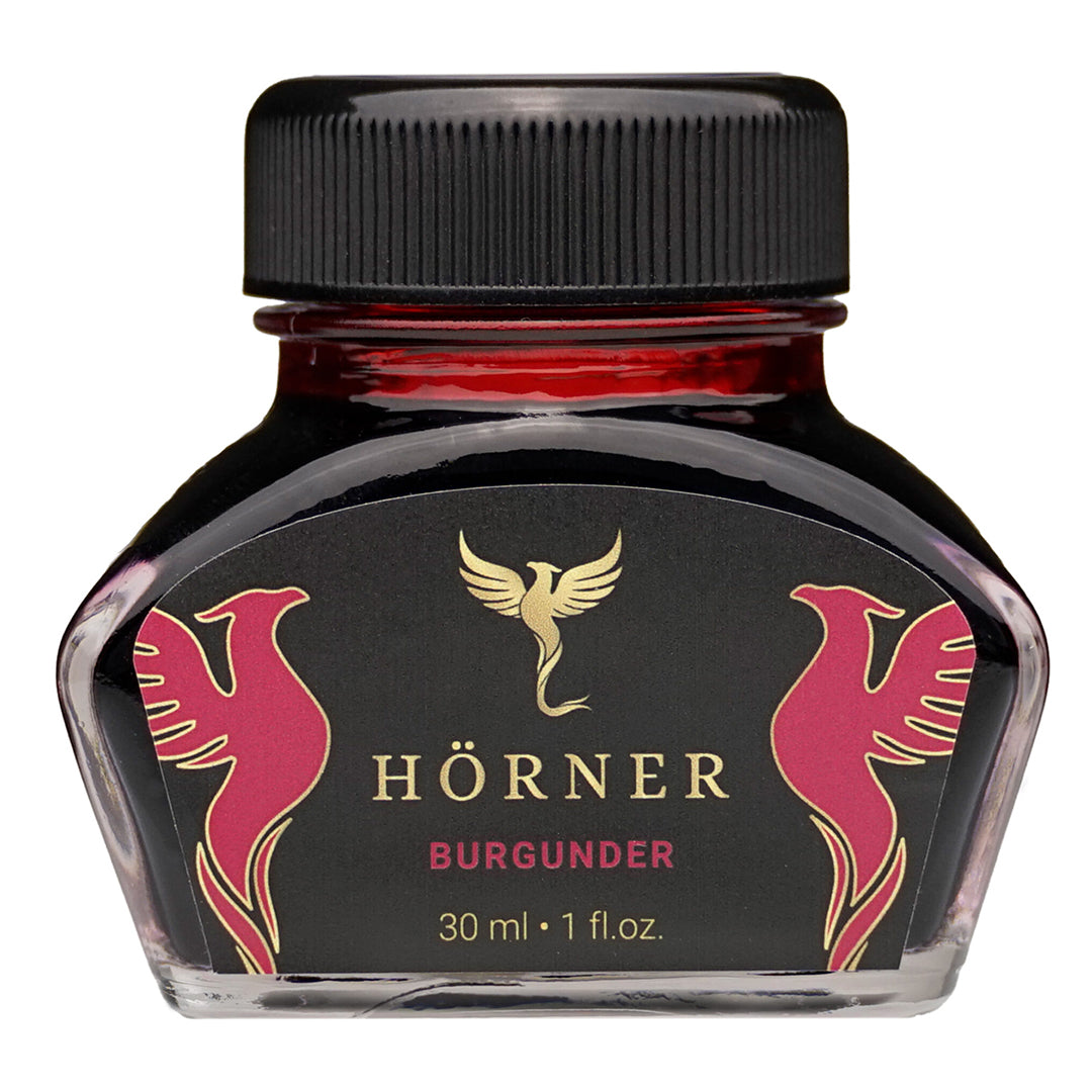 Horner | Fountain Pen | 30ml Ink Bottle | Red (nan, nan)