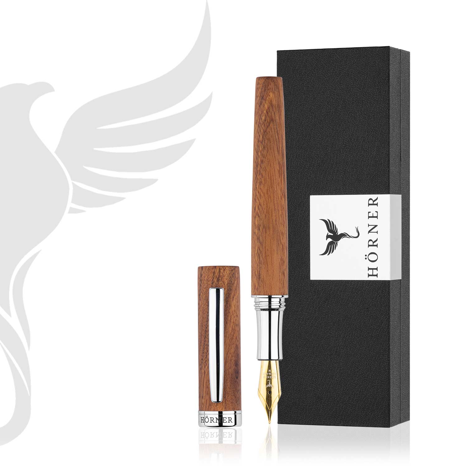 Horner | Scriptum | Fountain Pen | Mahogany Wood (nan, nan)