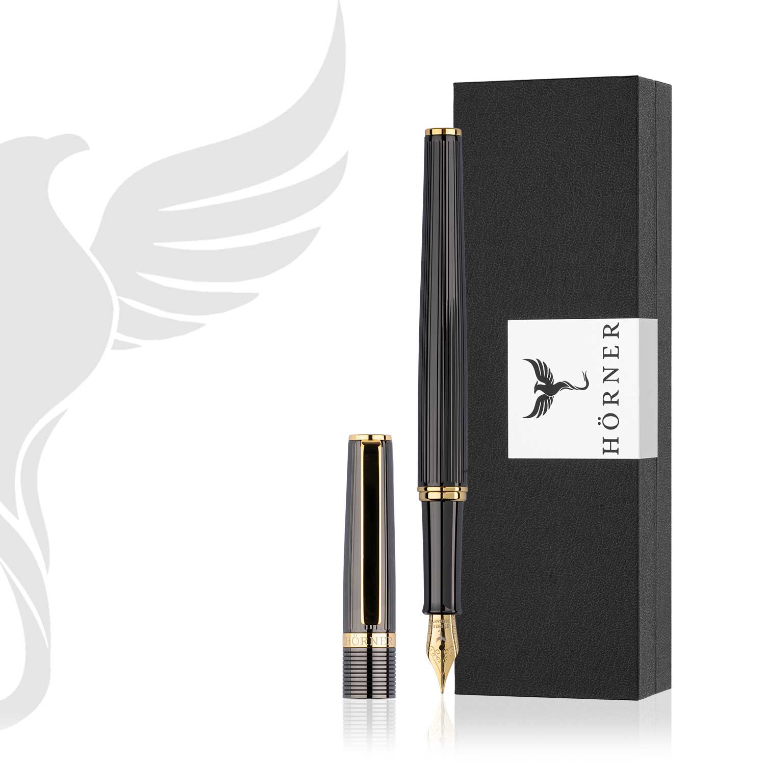 Horner | Vectrum | Fountain Pen | Anthracite (Fine, nan, nan)
