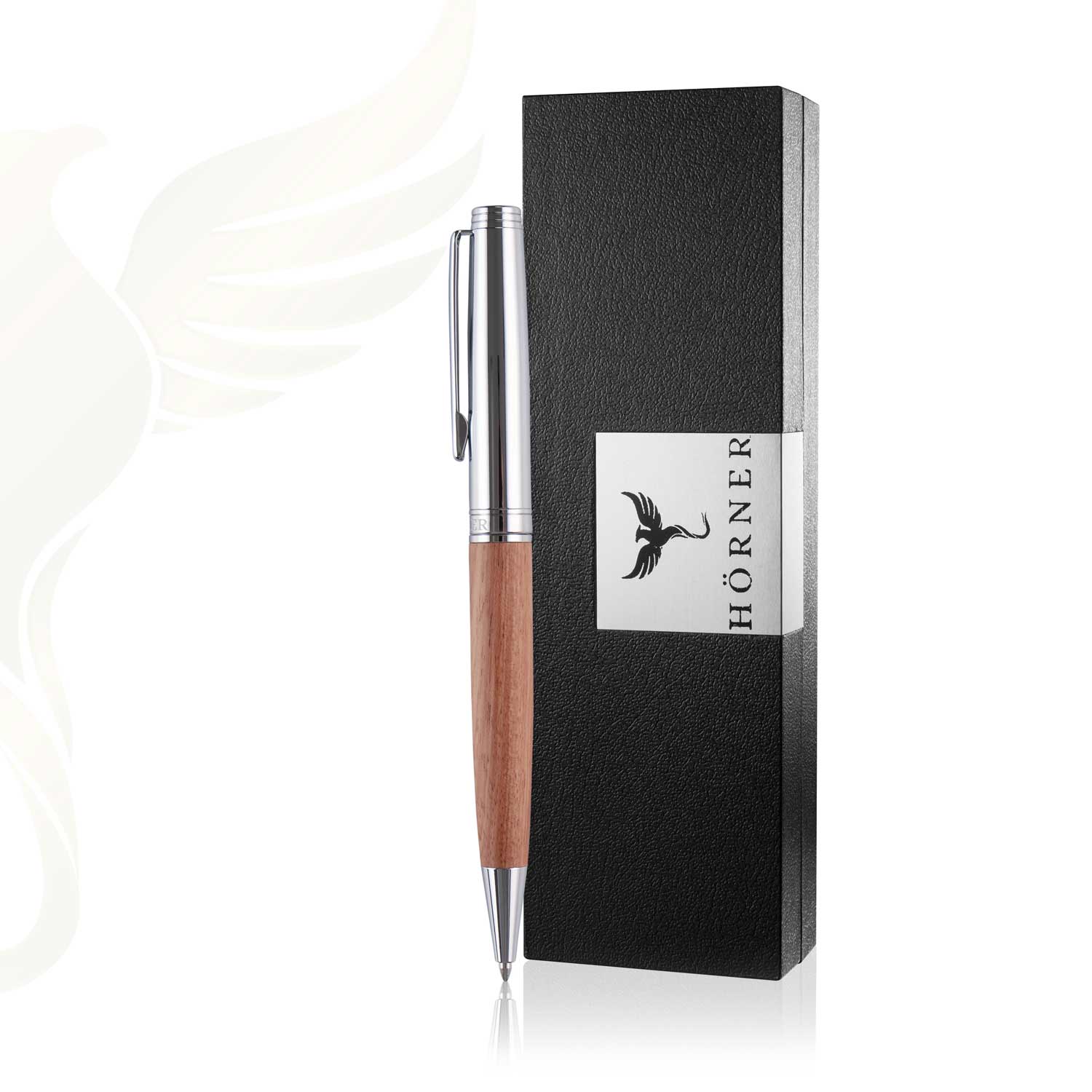 Horner | Legno Ballpoint Pen | Rosewood Chrome (nan, nan)