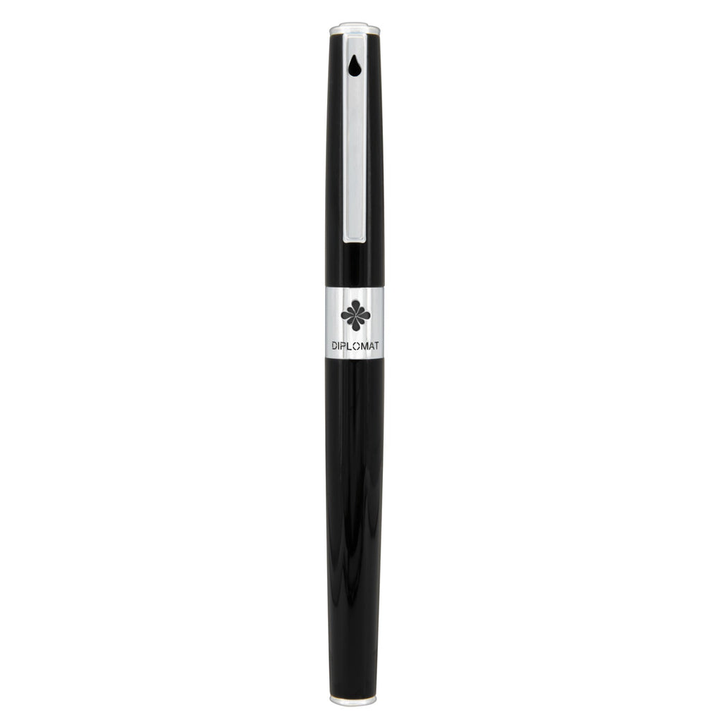 Diplomat CLR Black Lacquer Ballpoint Pen