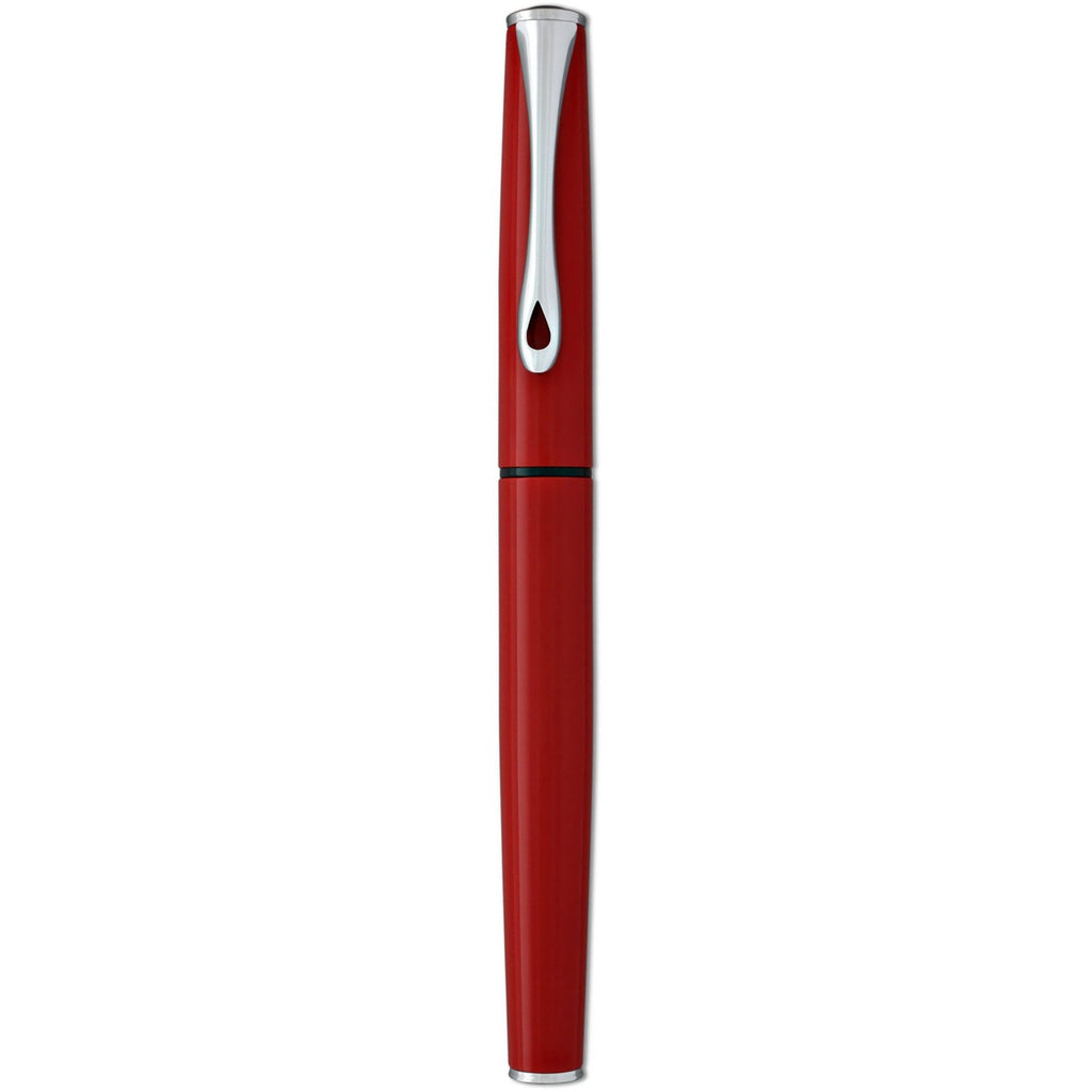 Diplomat Esteem Red Lacquer Fountain Pen Broad