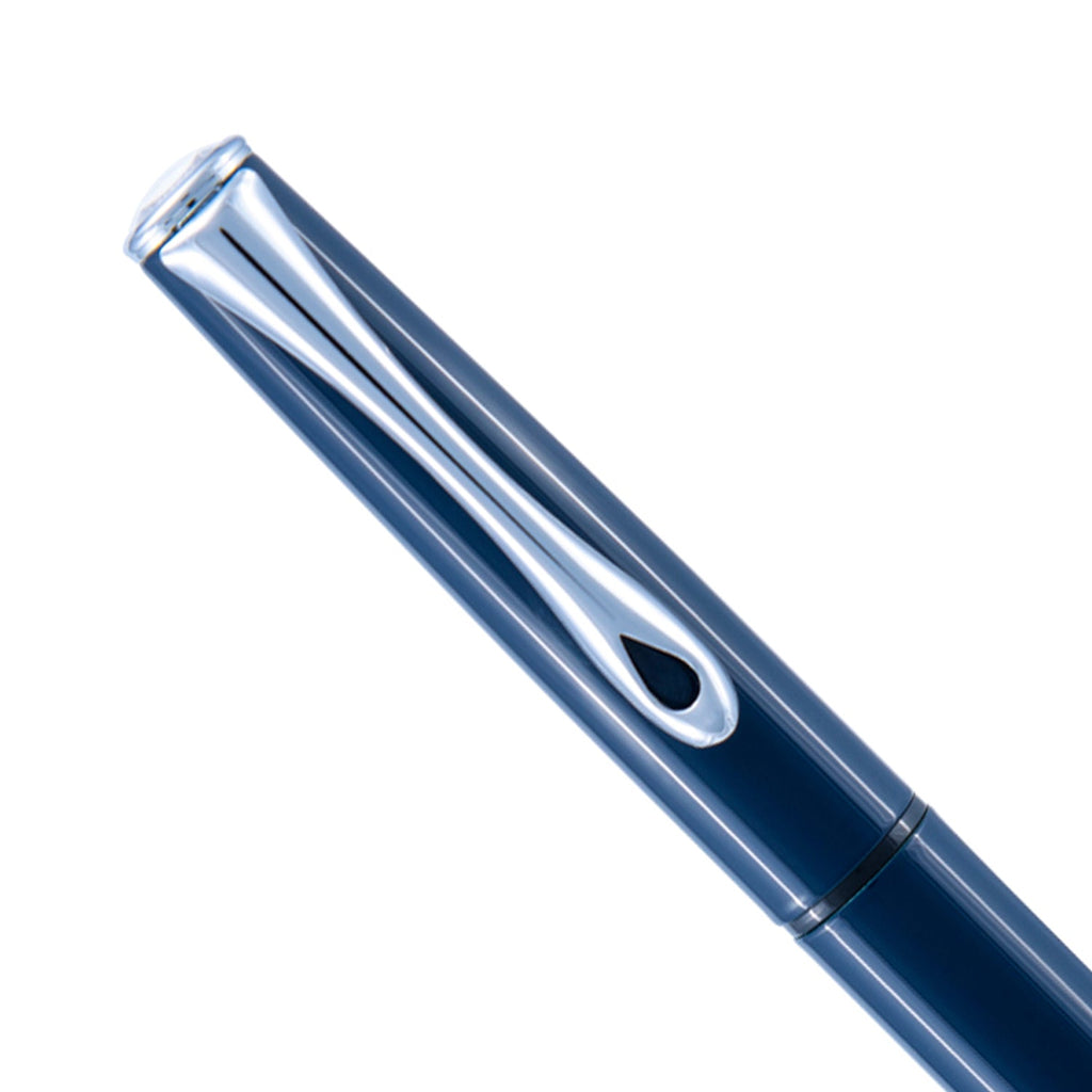Diplomat Esteem Dark Blue CT Fountain Pen Broad