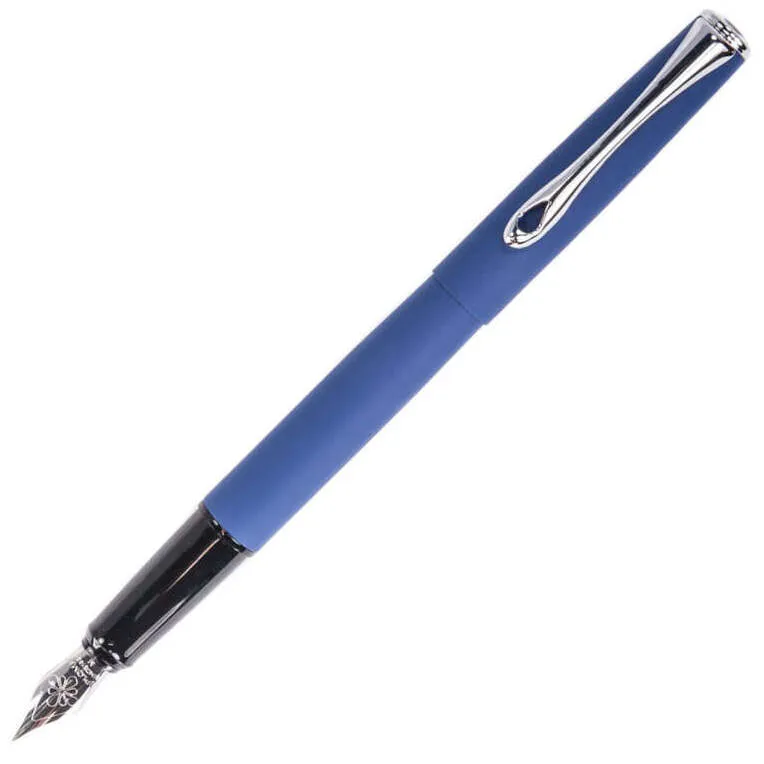 Diplomat Esteem Lapis Blue Fountain Pen Fine