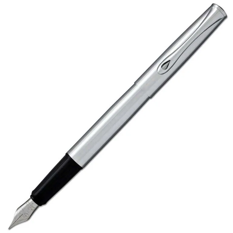 Diplomat Esteem Matt Chrome Fountain Pen Medium