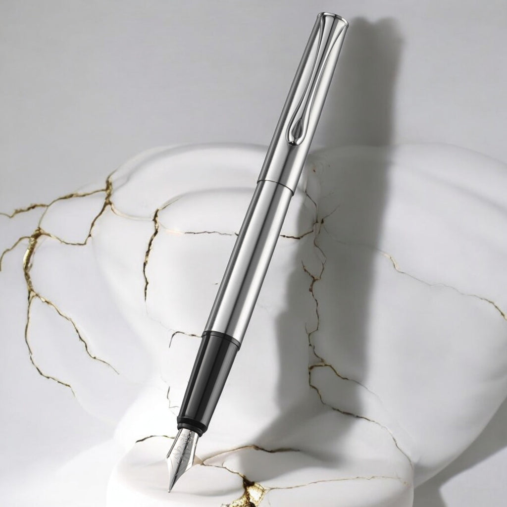 Diplomat Esteem Matt Chrome Fountain Pen Medium