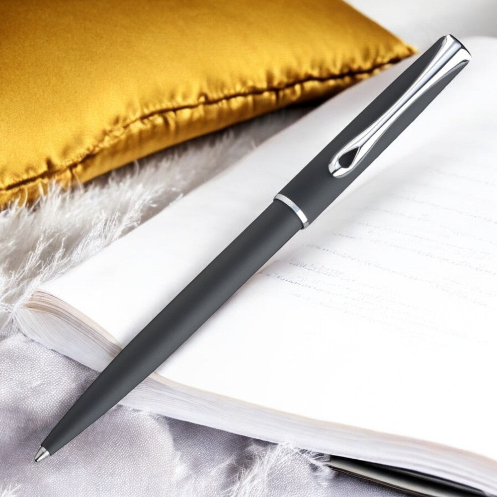 Diplomat Esteem Lapis Black Matt easyFLOW Ball Pen