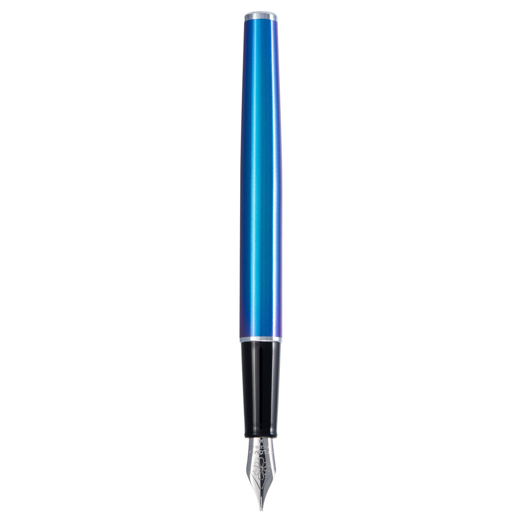Diplomat Traveller Funky Blue CT Fountain Pen Fine