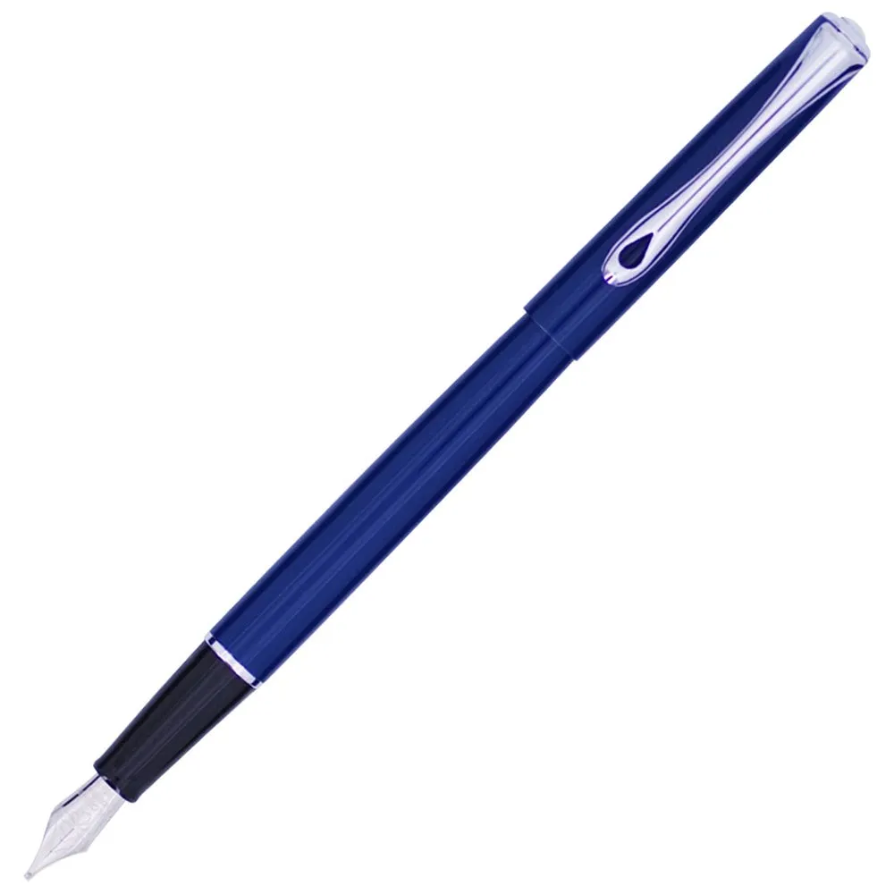 Diplomat Traveller Navy Blue CT Fountain Pen Medium