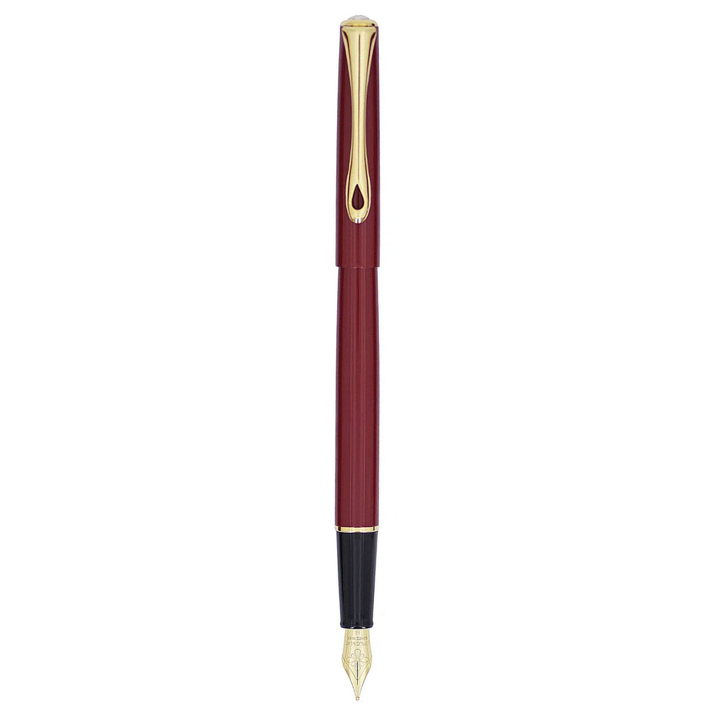 Diplomat Traveller Dark Red GT Fountain Pen Fine