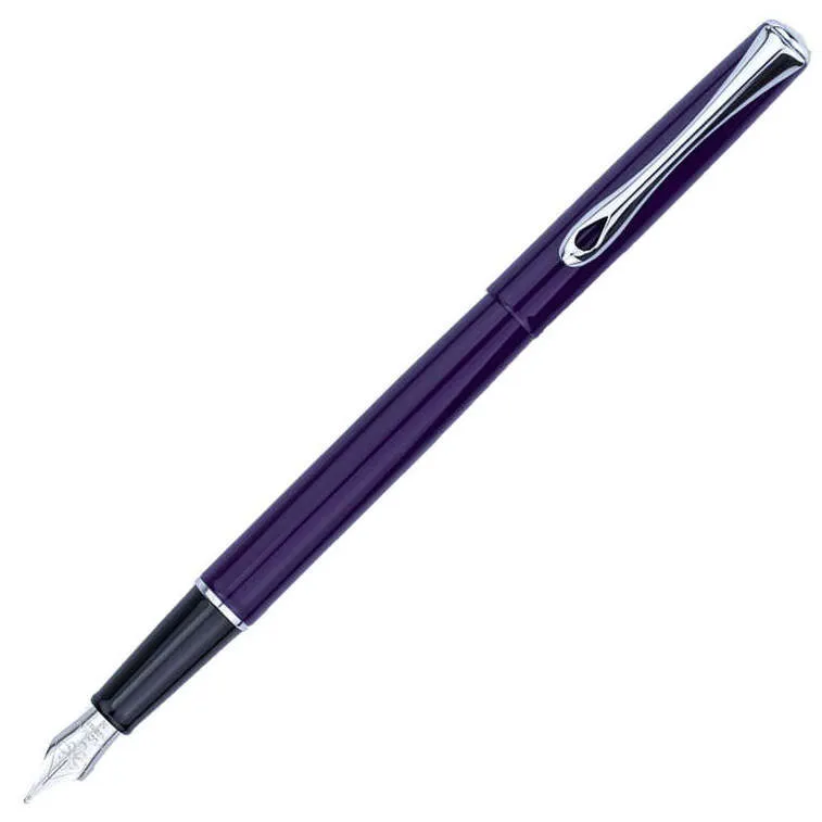 Diplomat Traveller Deep Purple Fountain Pen Medium