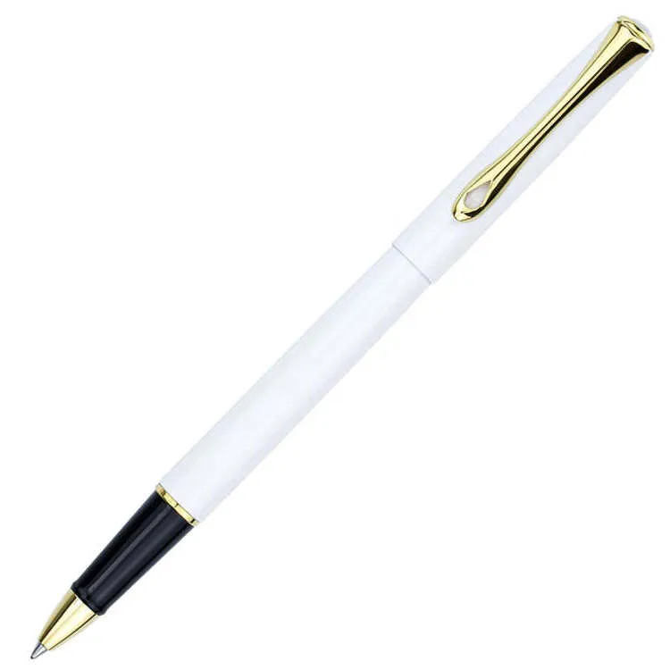 Diplomat Traveller Snow White Gold Roller Ball Pen D40705030