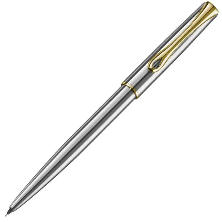 Diplomat Traveller Stainless Steel Gold Mechanical Pencil (0.5MM) D20000526