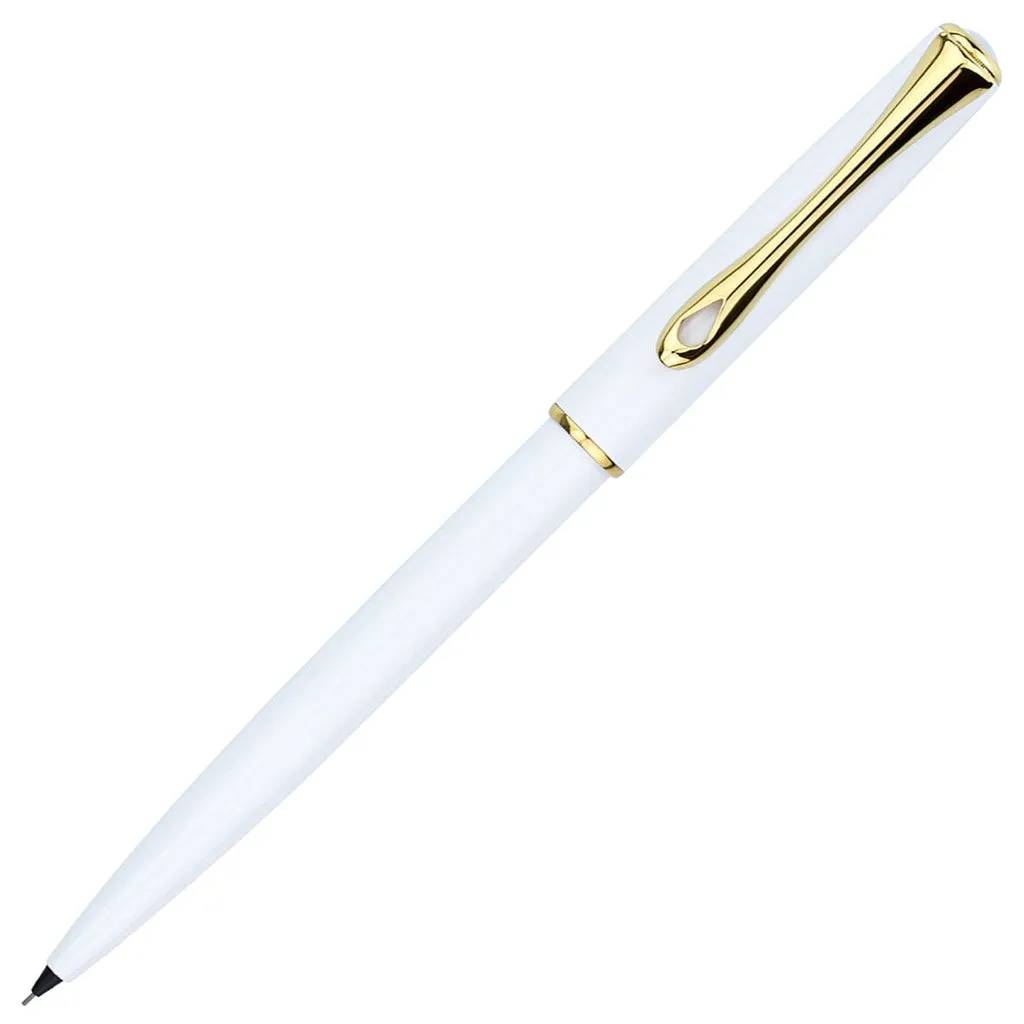 Diplomat Traveller Snow White Gold Mechanical Pencil (0.5MM) D40705050