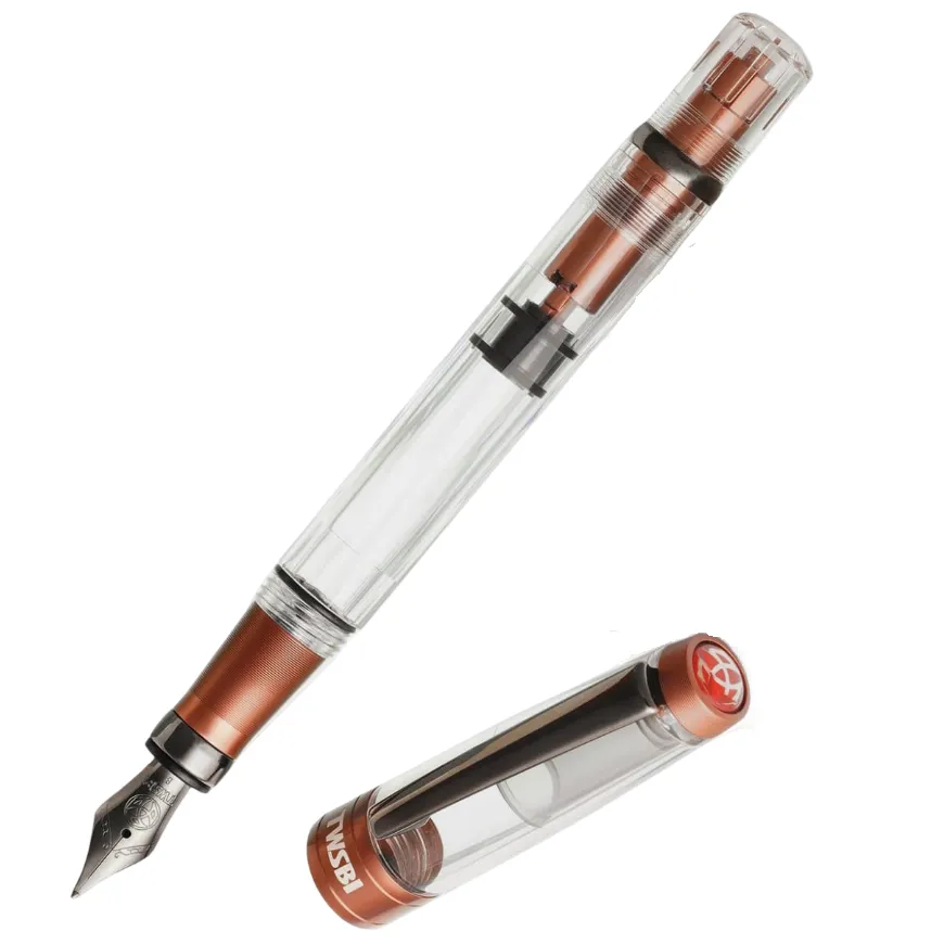 TWSBI Diamond 580ALR Fountain Pen in Affogato with Onyx Stub 1.1