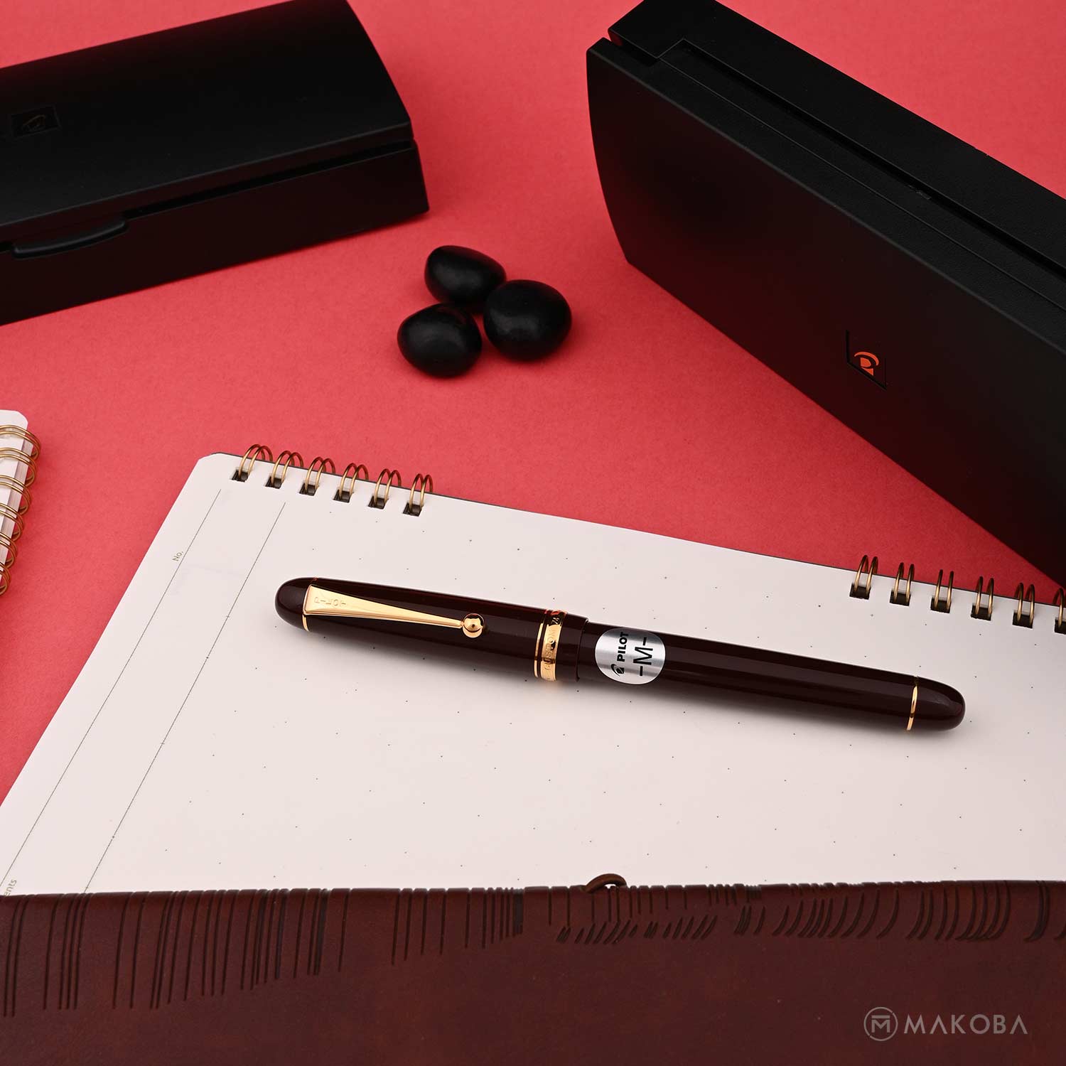 PILOT | CUSTOM 74 | 14K Gold| Fountain Pen | Deep Red GT | Extra Fine