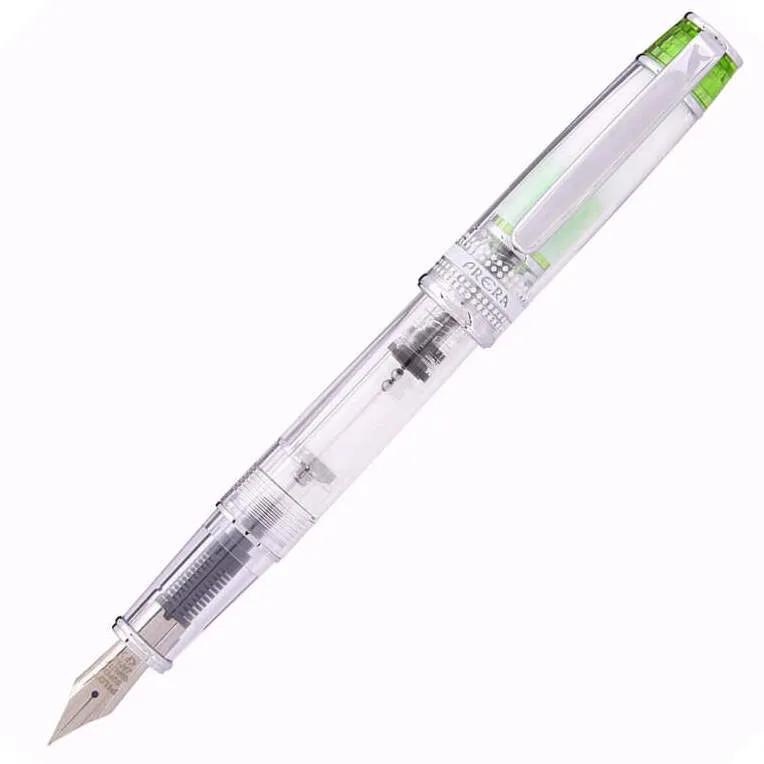Pilot | PRERA IRO-AI | Stainless Steel | Fountain Pen |  Tinted Light Green | Fine