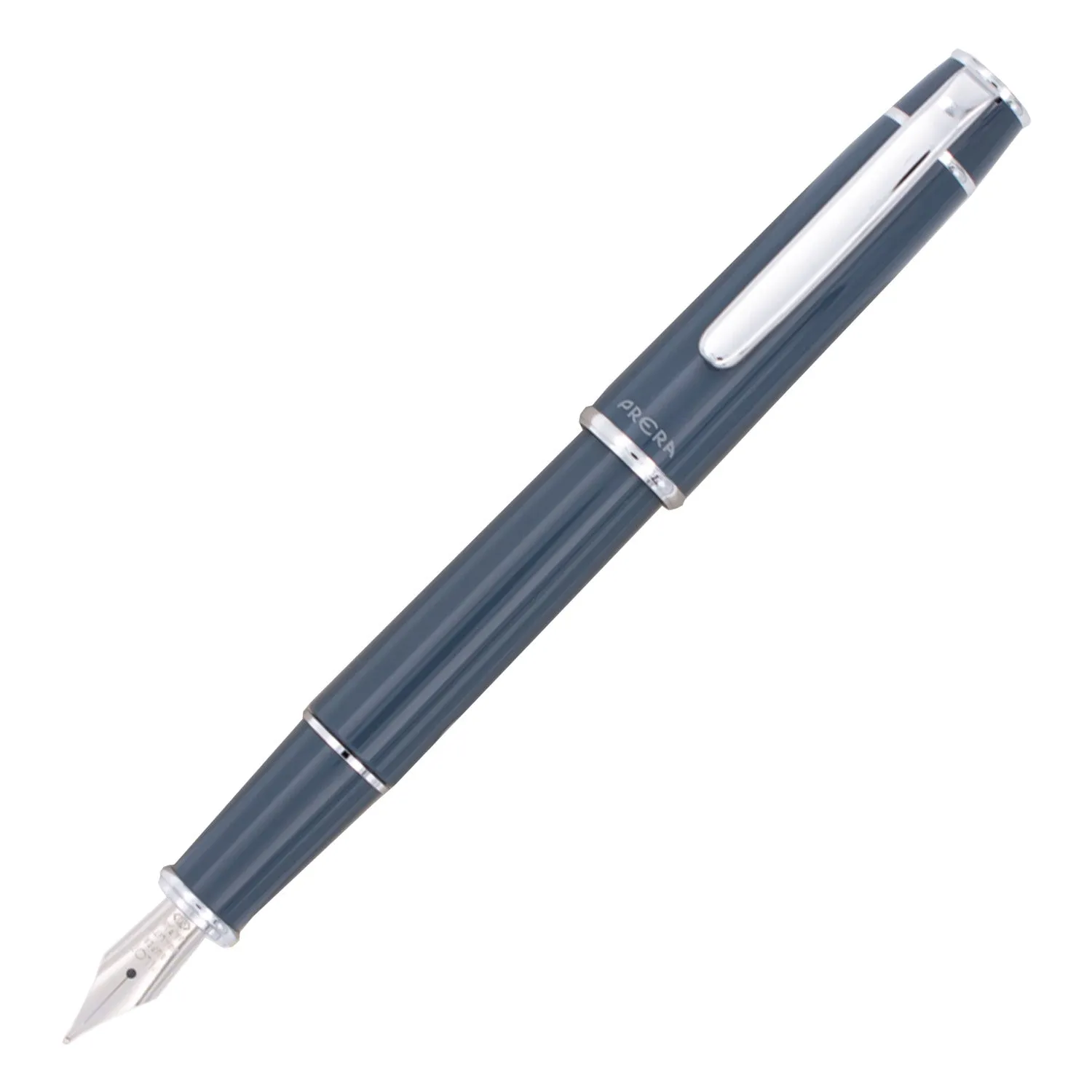 Pilot | PRERA | Stainless Steel | Fountain Pen | Slate Grey | Broad