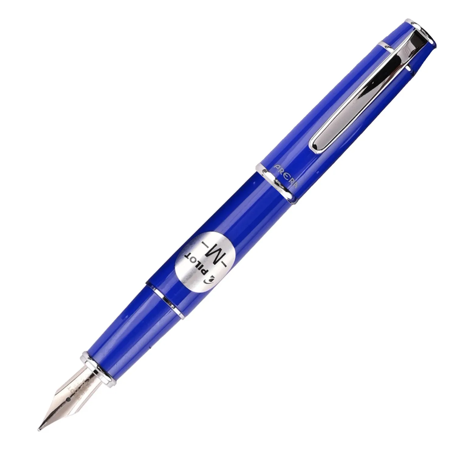 Pilot | PRERA | Stainless Steel | Fountain Pen | Royal Blue | Fine
