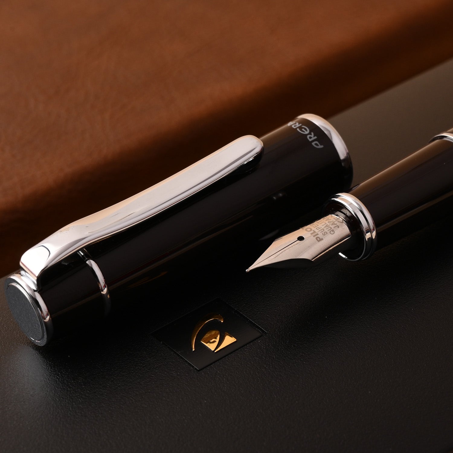 Pilot | PRERA | Stainless Steel | Fountain Pen | Brown| Extra Fine
