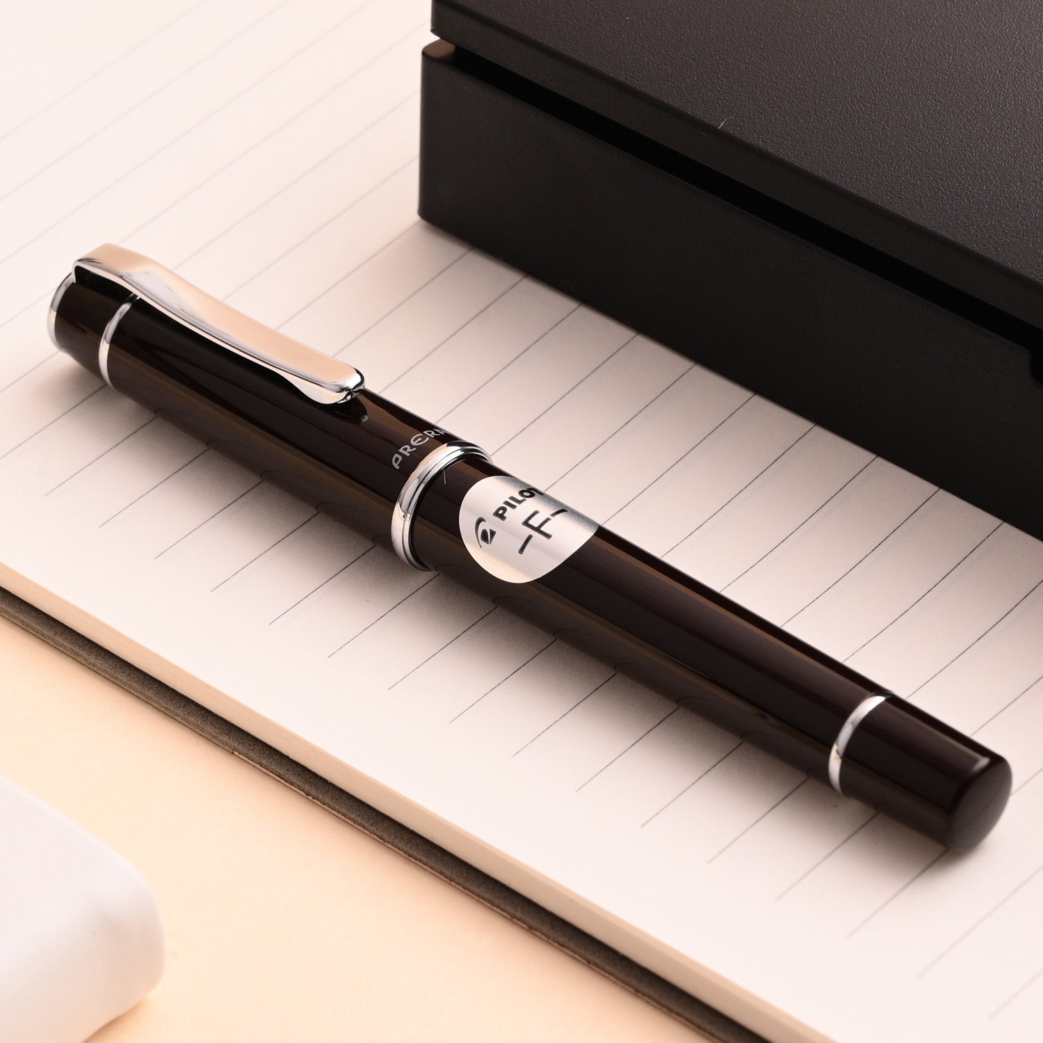 Pilot | PRERA | Stainless Steel | Fountain Pen | Brown| Extra Fine