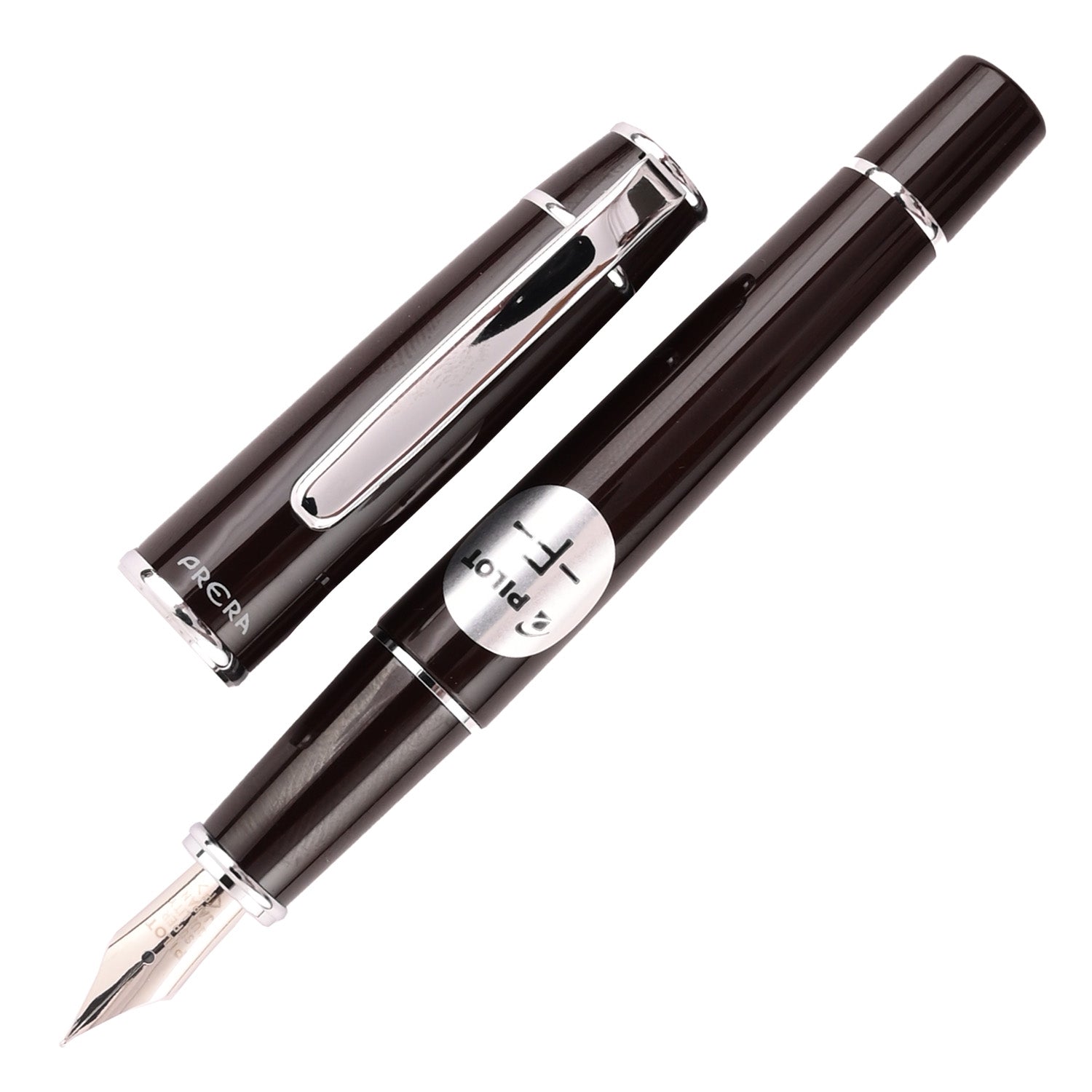 Pilot | PRERA | Stainless Steel | Fountain Pen | Brown| Fine