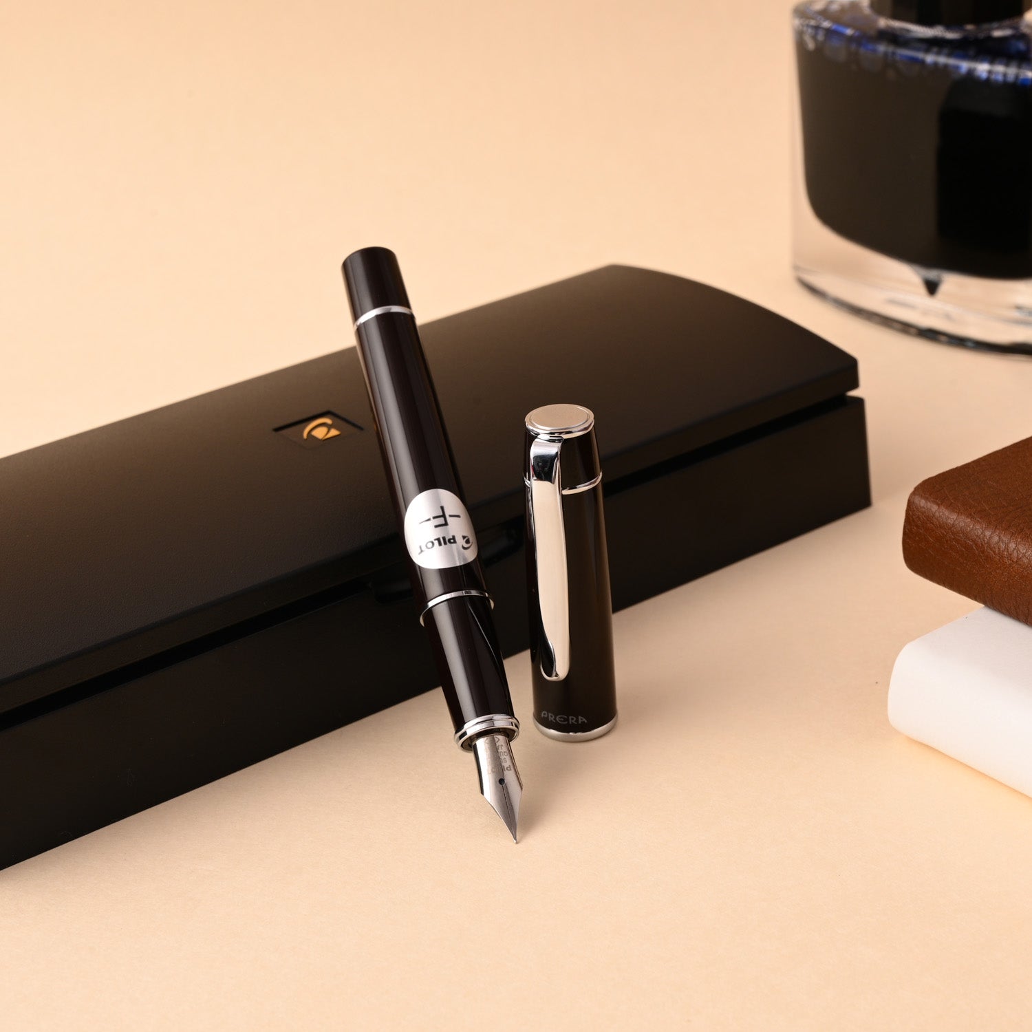 Pilot | PRERA | Stainless Steel | Fountain Pen | Brown| Extra Fine