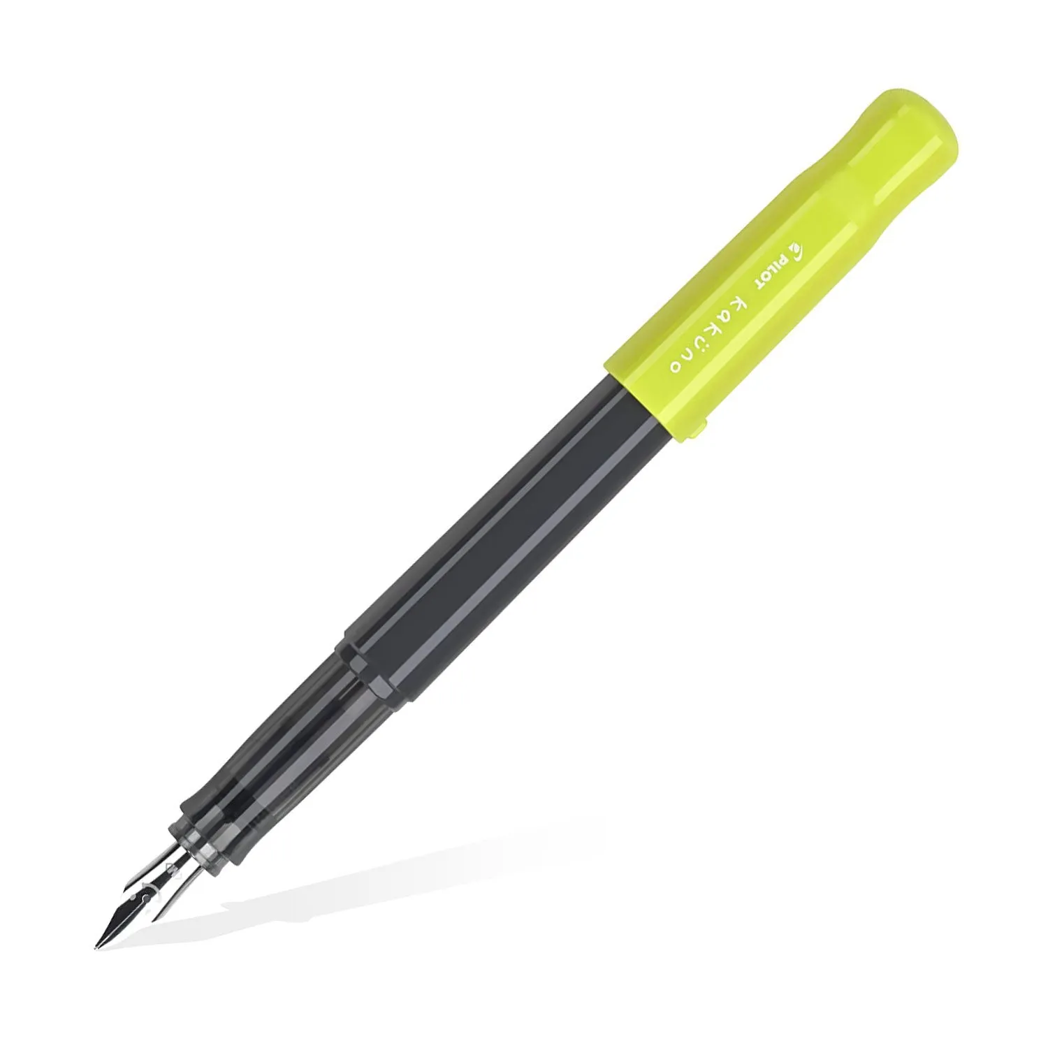 Pilot | KAKUNO | Stainless Steel | Fountain Pen | Light Green & Grey | Extra Fine