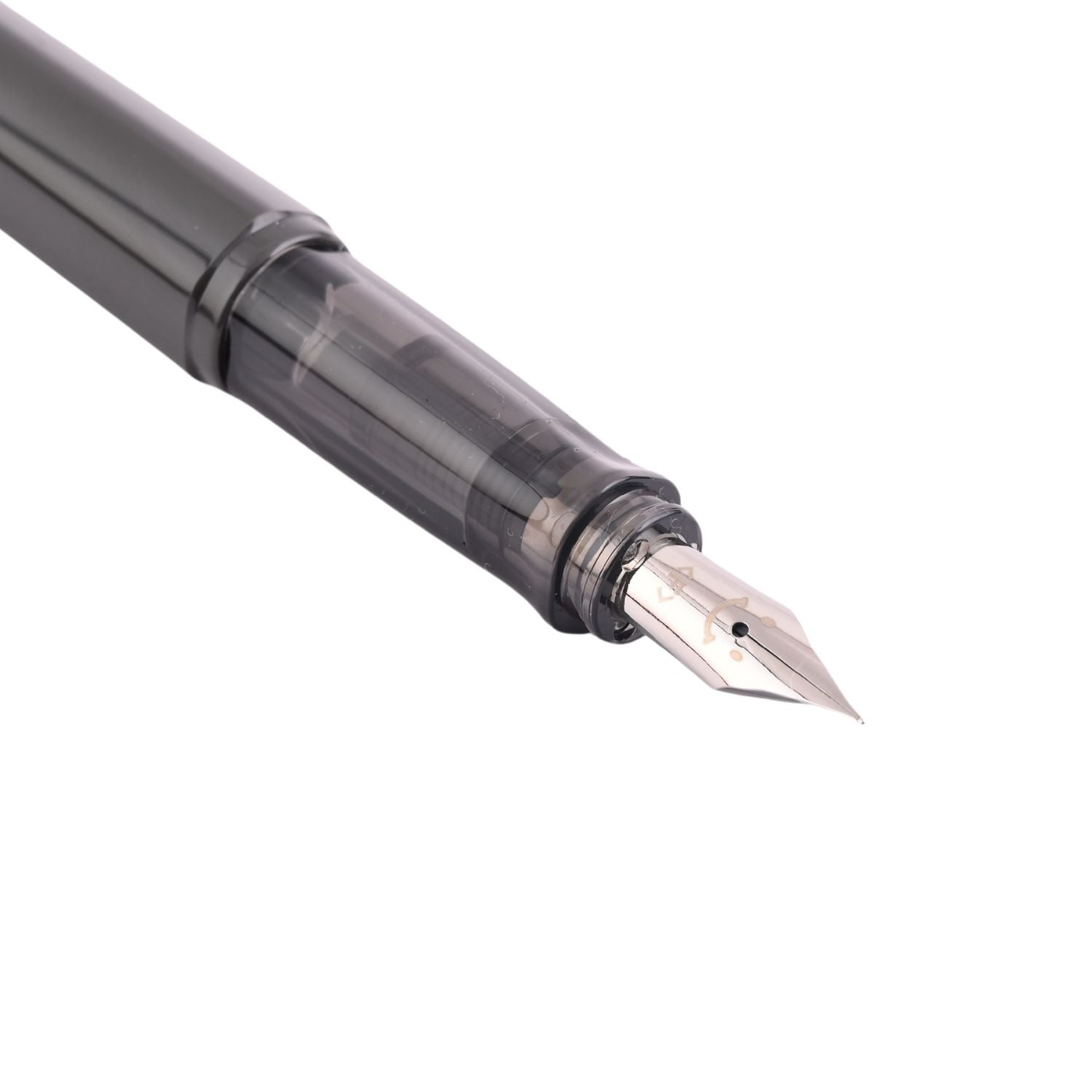 Pilot | KAKUNO | Stainless Steel | Fountain Pen | Blue & Grey | Broad