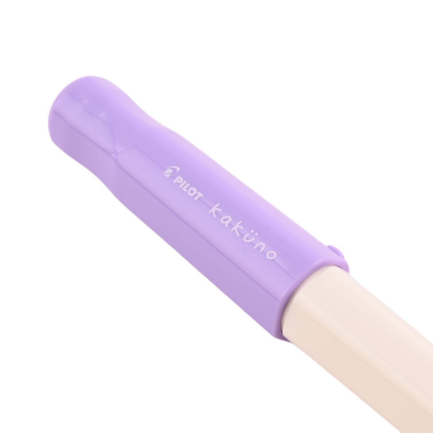 Pilot | KAKUNO | Stainless Steel | Fountain Pen | Soft Violet & White | Broad